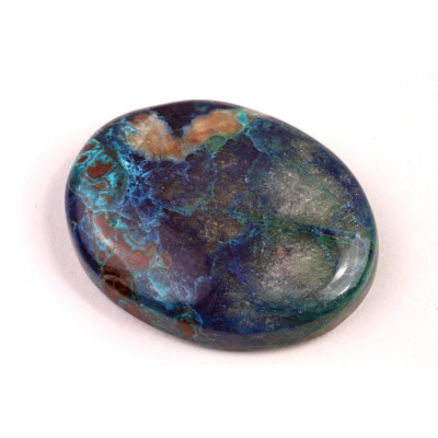 Kabošon Crystal Chrysocolla č.5343 (37x28x8mm)