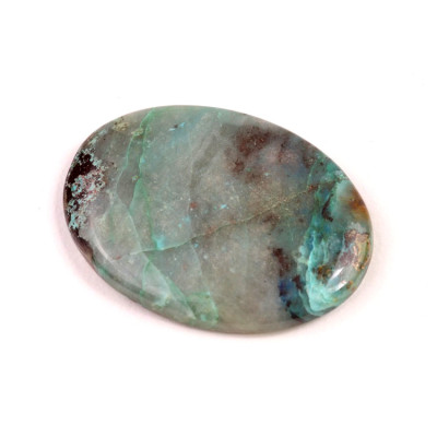 Kabošon Crystal Chrysocolla č.5346 (37x27x5mm)