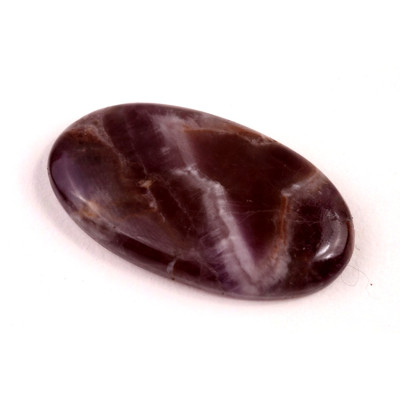 Kabošon Amethyst Chevron č.4596 (38x20x6mm)