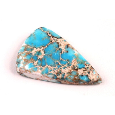 Kabošon Syntetický Tyrkys č.5293 (36x22x6mm)