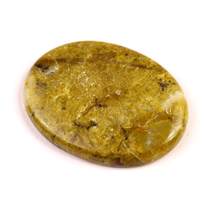 Kabošon Green Opál č.5357 (42x31x6mm)