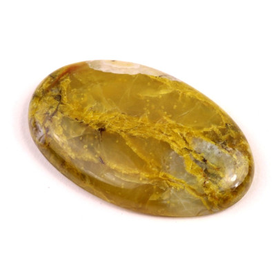 Kabošon Green Opál č.5361 (44x27x7mm)