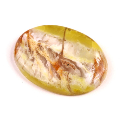 Kabošon Green Opál č.5365 (40x29x6mm)