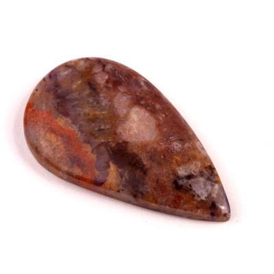 Kabošon Amethyst Prasiolite č.2557 (44x25x6mm)