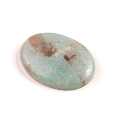 Kabošon Amazonite Quartz č.3042 (31x22x6mm)