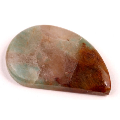 Kabošon Amazonite Quartz č.3052 (43x26x6mm)