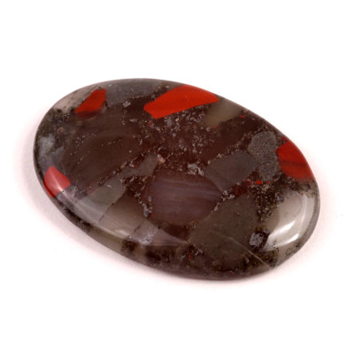 Kabošon Red River Agate č.2002 (42x28x6mm)