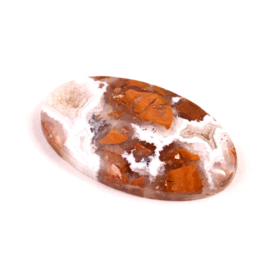 Kabošon Breciated Jasper č.5443 (38x22x6mm)