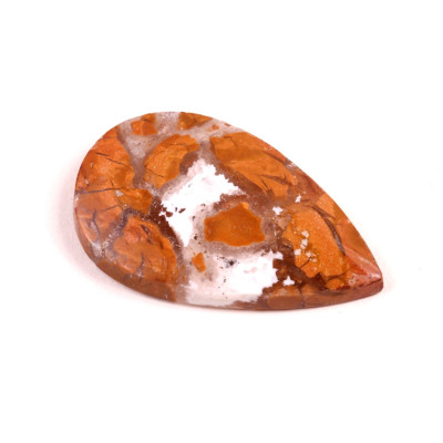 Kabošon Breciated Jasper č.5447 (38x24x5mm)