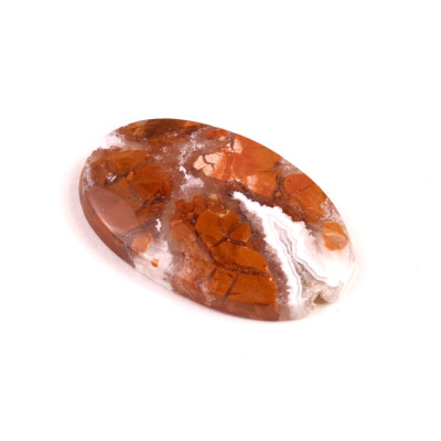 Kabošon Breciated Jasper č.5453 (35x21x5mm)