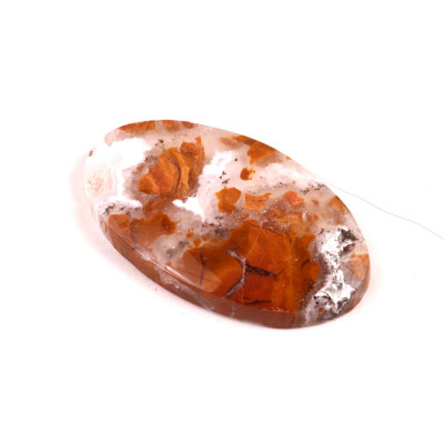 Kabošon Breciated Jasper č.5464 (36x22x5mm)