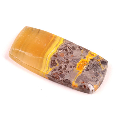 Kabošon Bumblebee Jasper č.5470 (43x20x5mm)