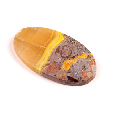 Kabošon Bumblebee Jasper č.5475 (41x23x7mm)