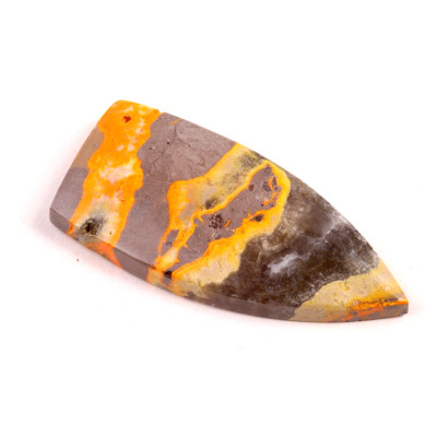 Kabošon Bumblebee Jasper č.5480 (43x20x6mm)