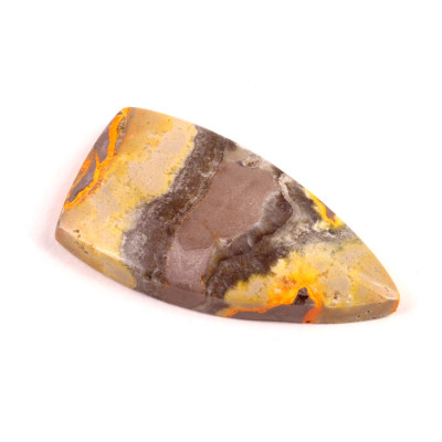 Kabošon Bumblebee Jasper č.5487 (40x21x6mm)