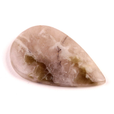 Kabošon Albite Lepidolite č.5544 (45x28x5mm)