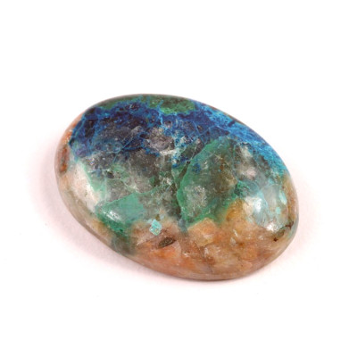 Kabošon Crystal Chrysocolla č.5324 (32x23x8mm)