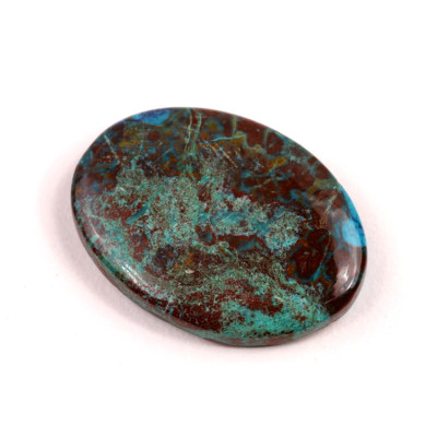 Kabošon Crystal Chrysocolla č.5329 (33x24x6mm)