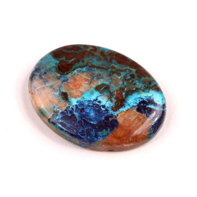 Kabošon Crystal Chrysocolla č.5336 (34x25x6mm)