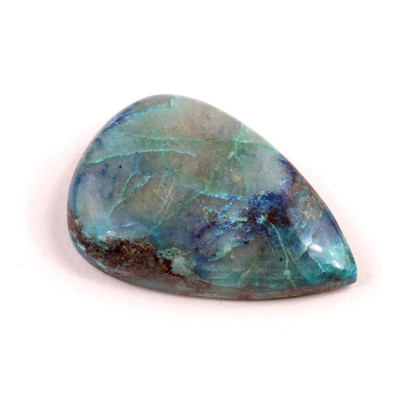 Kabošon Crystal Chrysocolla č.5341 (35x23x8mm)