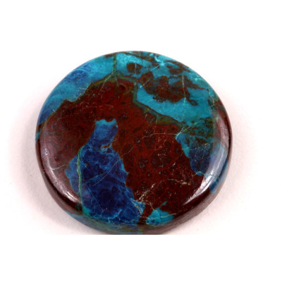 Kabošon Crystal Chrysocolla č.4658 (33x7mm)