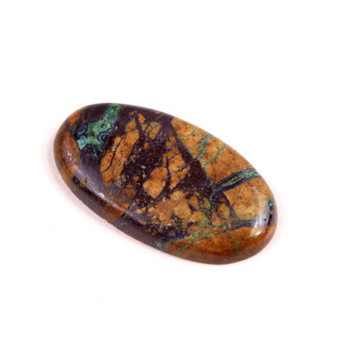 Kabošon Azurite č.1549 (32x17x4mm)