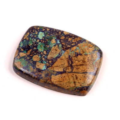 Kabošon Azurite č.1550 (34x25x5mm)