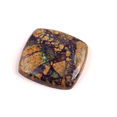 Kabošon Azurite č.1557 (26x24x5mm)