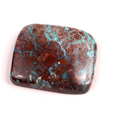 Kabošon Azurite č.1558 (33x28x6mm)