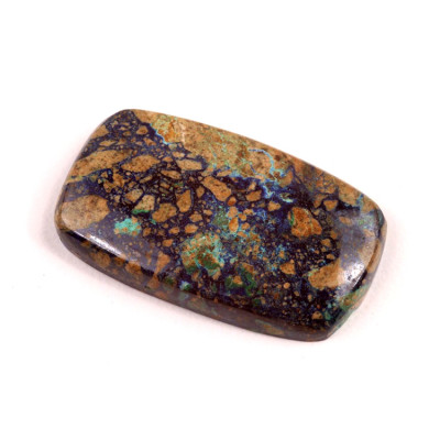 Kabošon Azurite č.1562 (35x20x5mm)