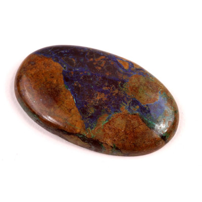 Kabošon Azurite č.1936 (40x24x5mm)