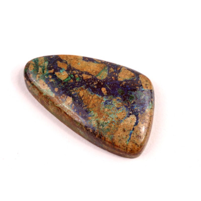 Kabošon Azurite č.1938 (35x21x6mm)