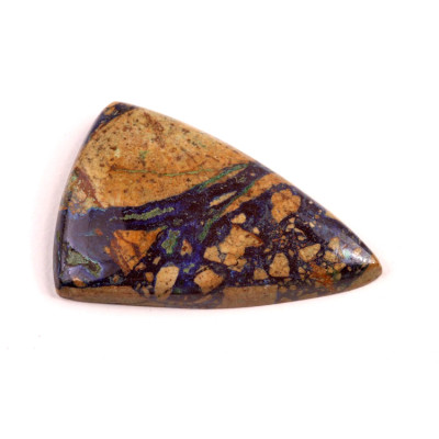 Kabošon Azurite č.1941 (35x23x5mm)