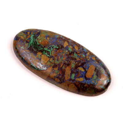 Kabošon Azurite č.1950 (41x19x5mm)