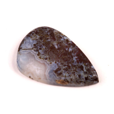 Kabošon Green Garden Quartz č.4058 (36x23x6mm)