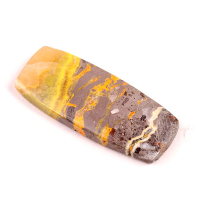 Kabošon Bumblebee Jasper č.5466 (42x18x5mm)