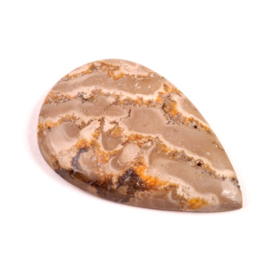 Kabošon Bumblebee Jasper č.1513 (42x28x6mm)