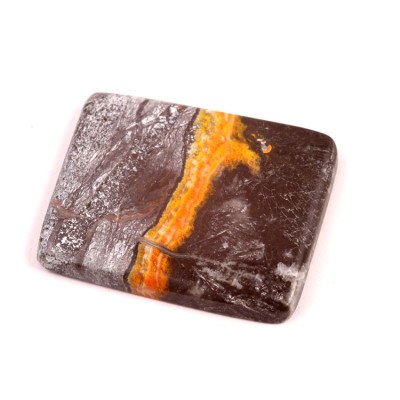 Kabošon Bumblebee Jasper č.2686 (41x35x6mm)