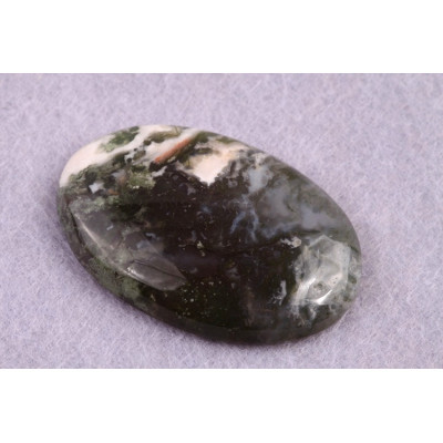 Kabošon Tree Agate č.1730 (38x25x6mm)