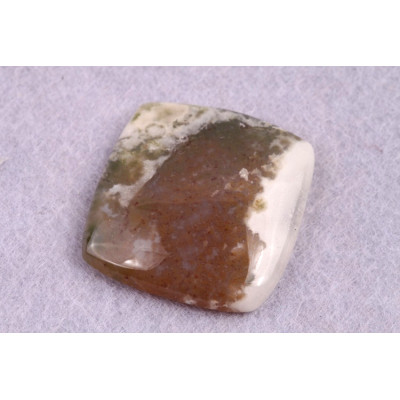 Kabošon Tree Agate č.1734 (29x27x6mm)