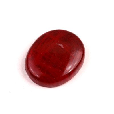 Kabošon Red Labradorite č.5168 (31x25x7mm)