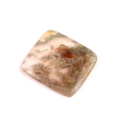 Kabošon Red Moss Agate č.2696 (25x22x3mm)