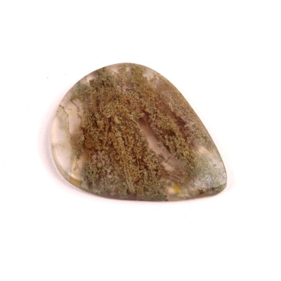 Kabošon Red Moss Agate č.2697 (36x26x4mm)