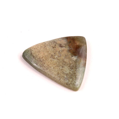 Kabošon Red Moss Agate č.2702 (26x24x4mm)