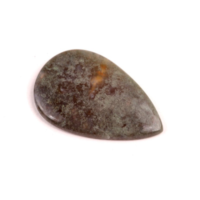 Kabošon Red Moss Agate č.2710 (34x23x4mm)