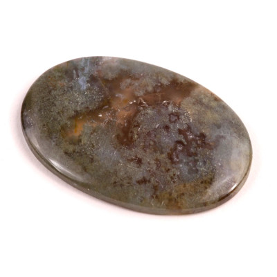 Kabošon Red Moss Agate č.2711 (42x28x5mm)