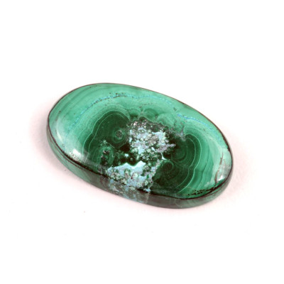 Kabošon Malachite Chrysocolla č.3859 (30x18x5mm)