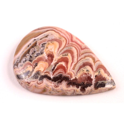 Kabošon Rhodochrosite Pyrite č.2962 (43x30x6mm)