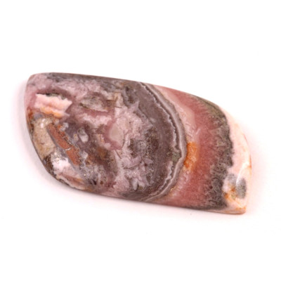 Kabošon Rhodochrosite Pyrite č.2975 (42x22x6mm)