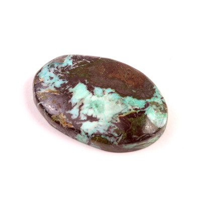 Kabošon Azurite Tourquise č.3080 (38x25x8mm)